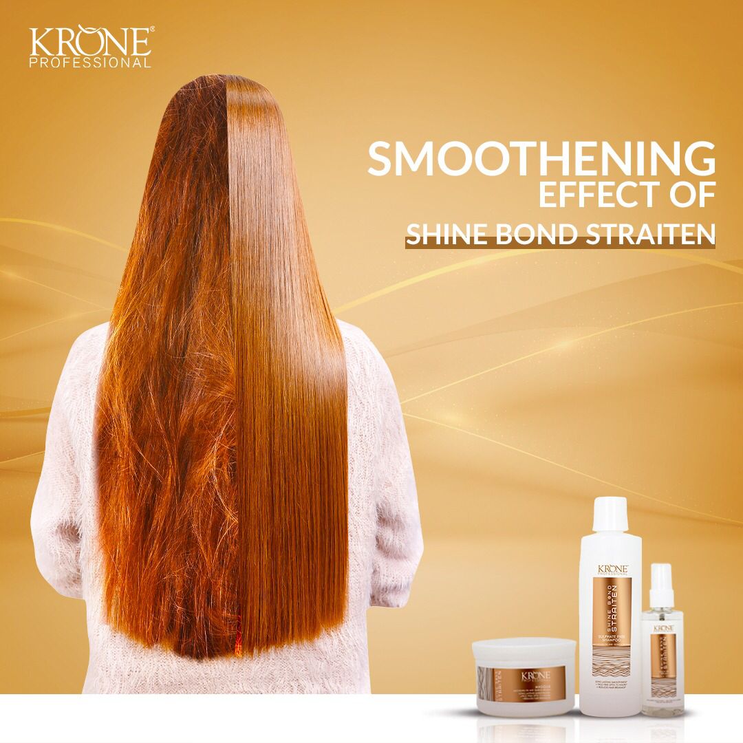 Krone Professional Shine Bond Straiten Shampoo