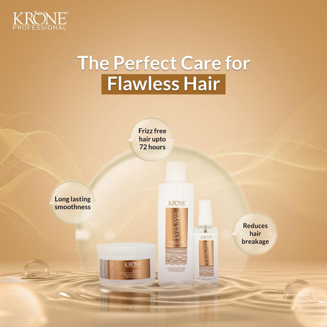 Krone Professional Shine Bond Straiten Shampoo