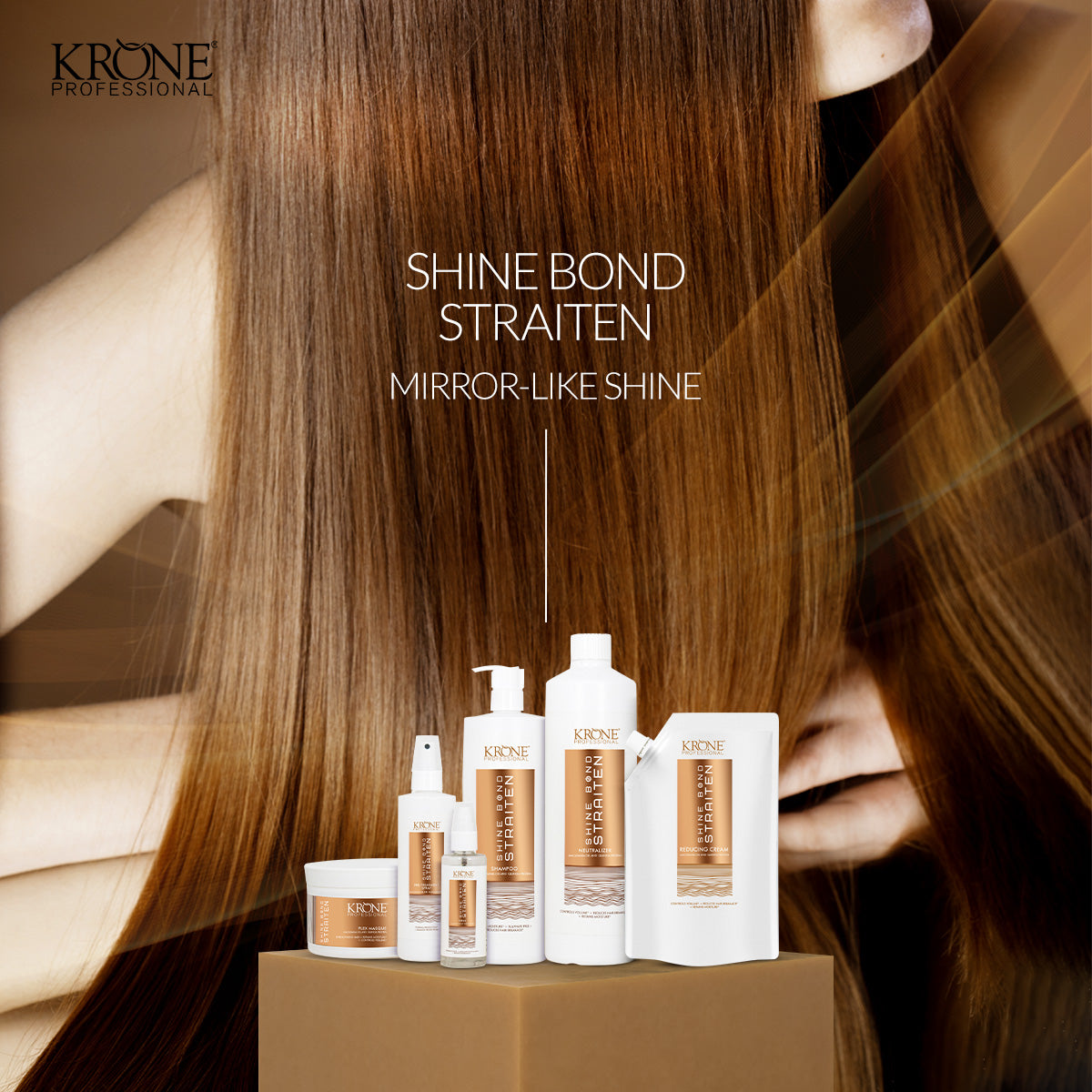 Krone Professional Shine Bond Straiten Shampoo