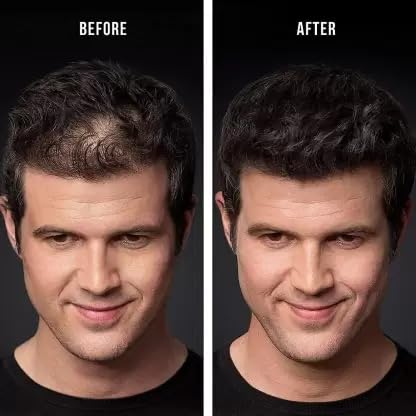 Hair Building Fibers before and after