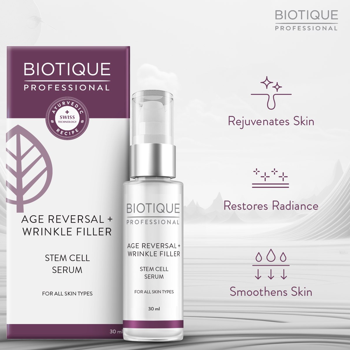 Biotique Professional Age Reversal Stem Cell Serum