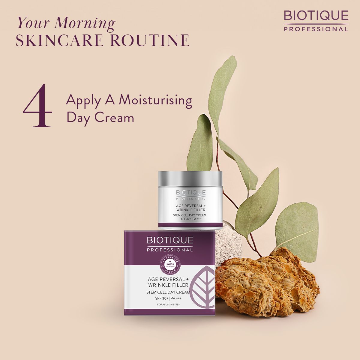 Biotique Professional Age Reversal wrinkle filler cream