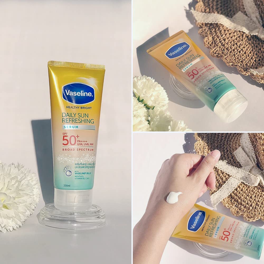 Vaseline Healthy Bright SPF50+ Extra Cooling Serum 265ml