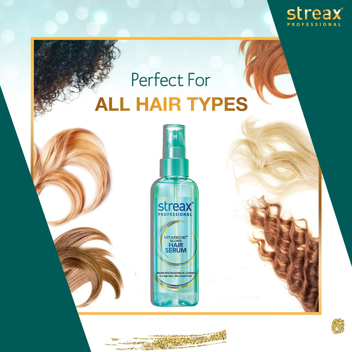 Streax Professional Vitariche Gloss Hair Serum