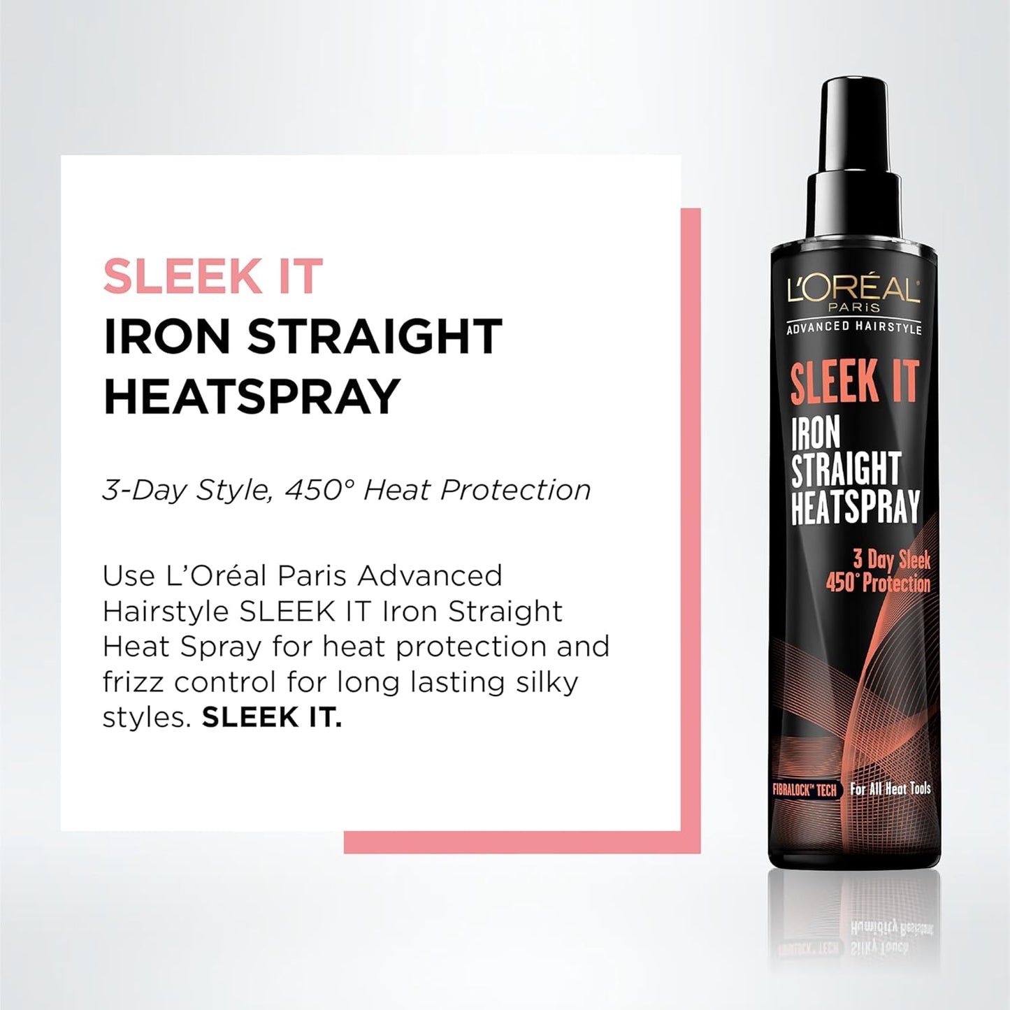 Loreal Sleek It Iron Straight Heatspray
