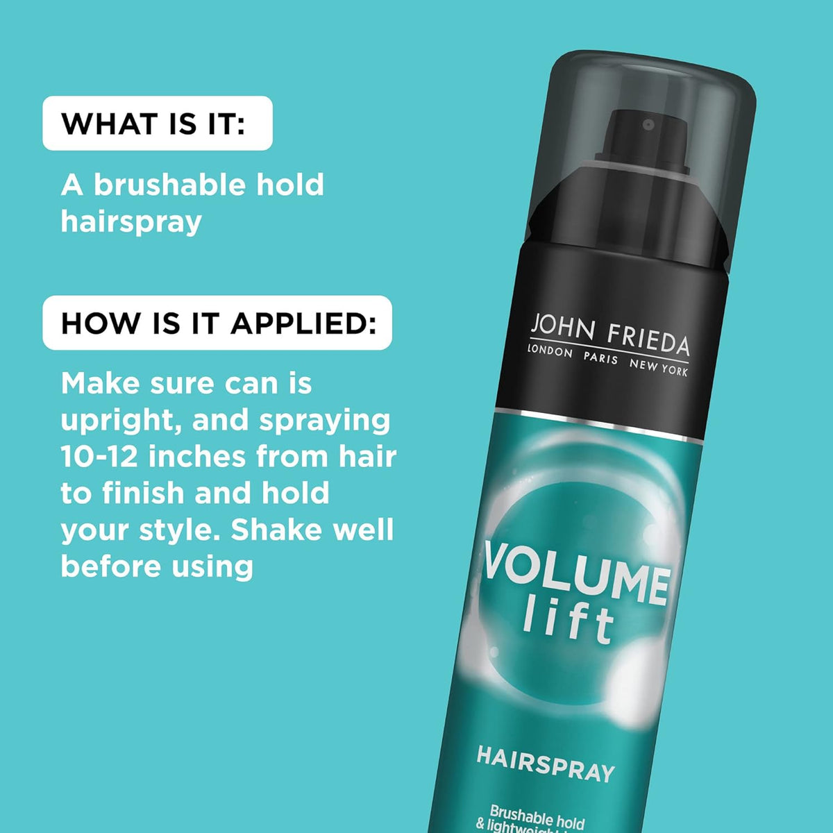 John Frieda Volume Lift Hairspray