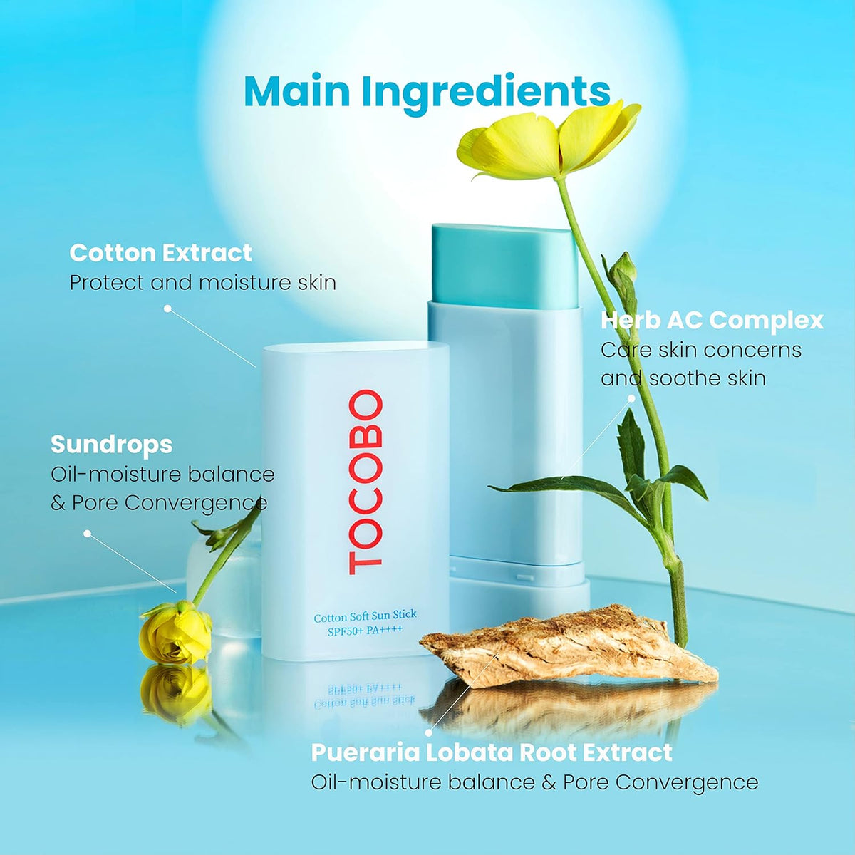 Tocobo Cotton Soft Sun Stick 19g/0.67 oz