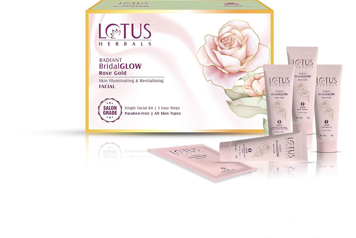 Lotus Radiant Bridal Glow Facial Kit