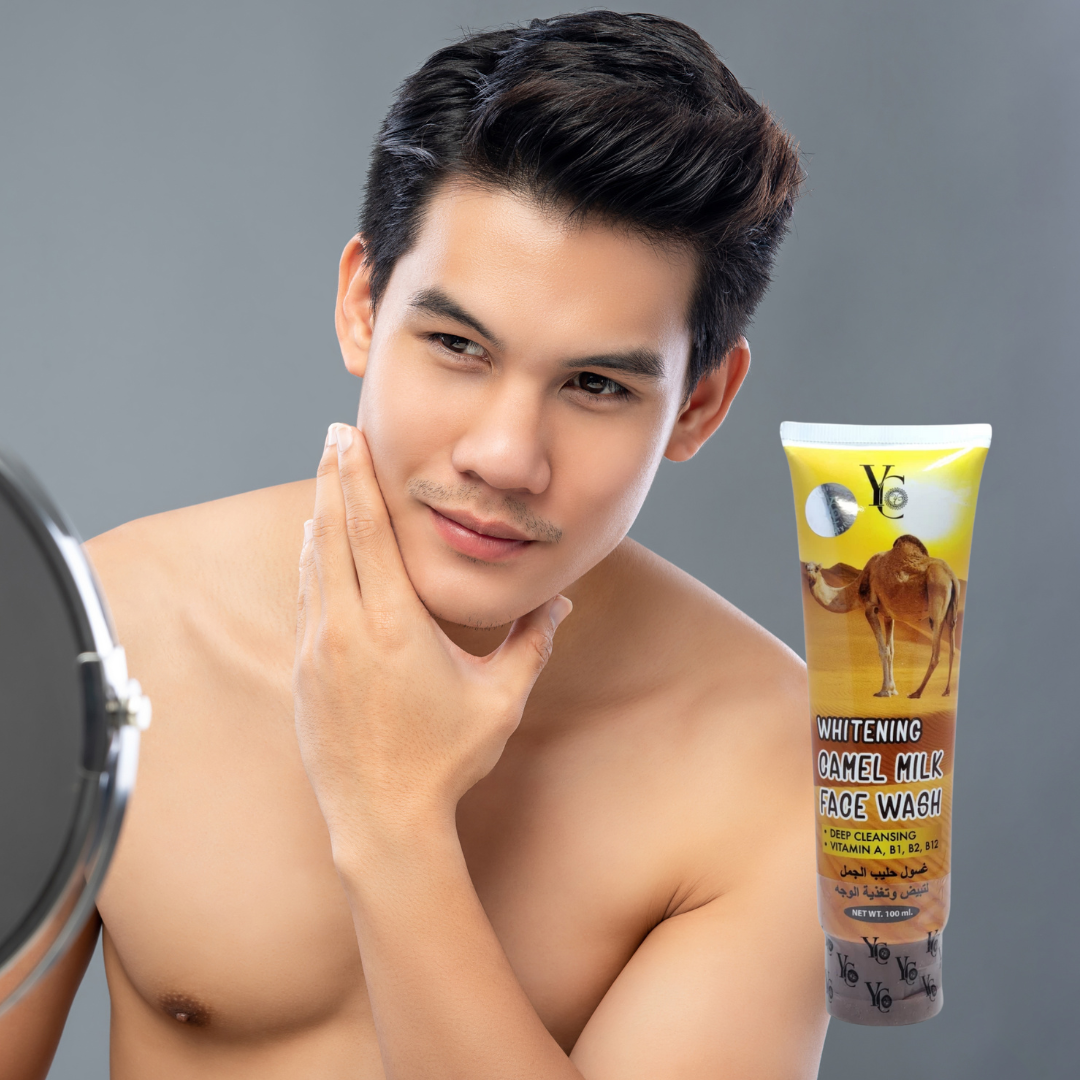 YC Whitening Camel Milk Face Wash