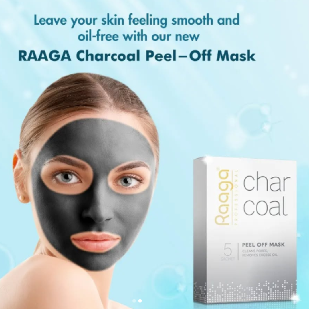 Raaga Professional Charcoal Peel off mask