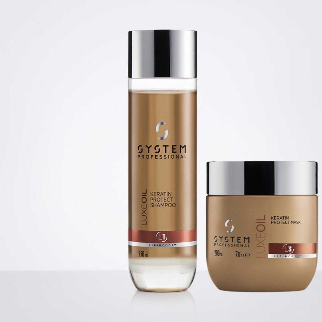 System Professional Luxe Oil Keratin Protect Shampoo & Mask