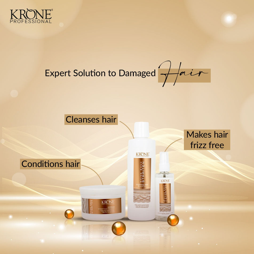 Krone Professional Shine Bond Straiten Shampoo