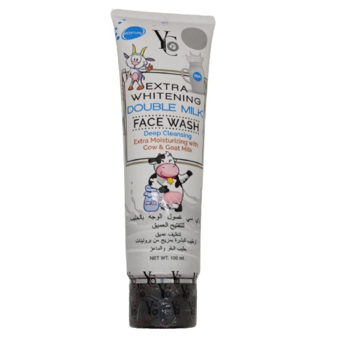 YC Extra Whitening Double Milk Face Wash