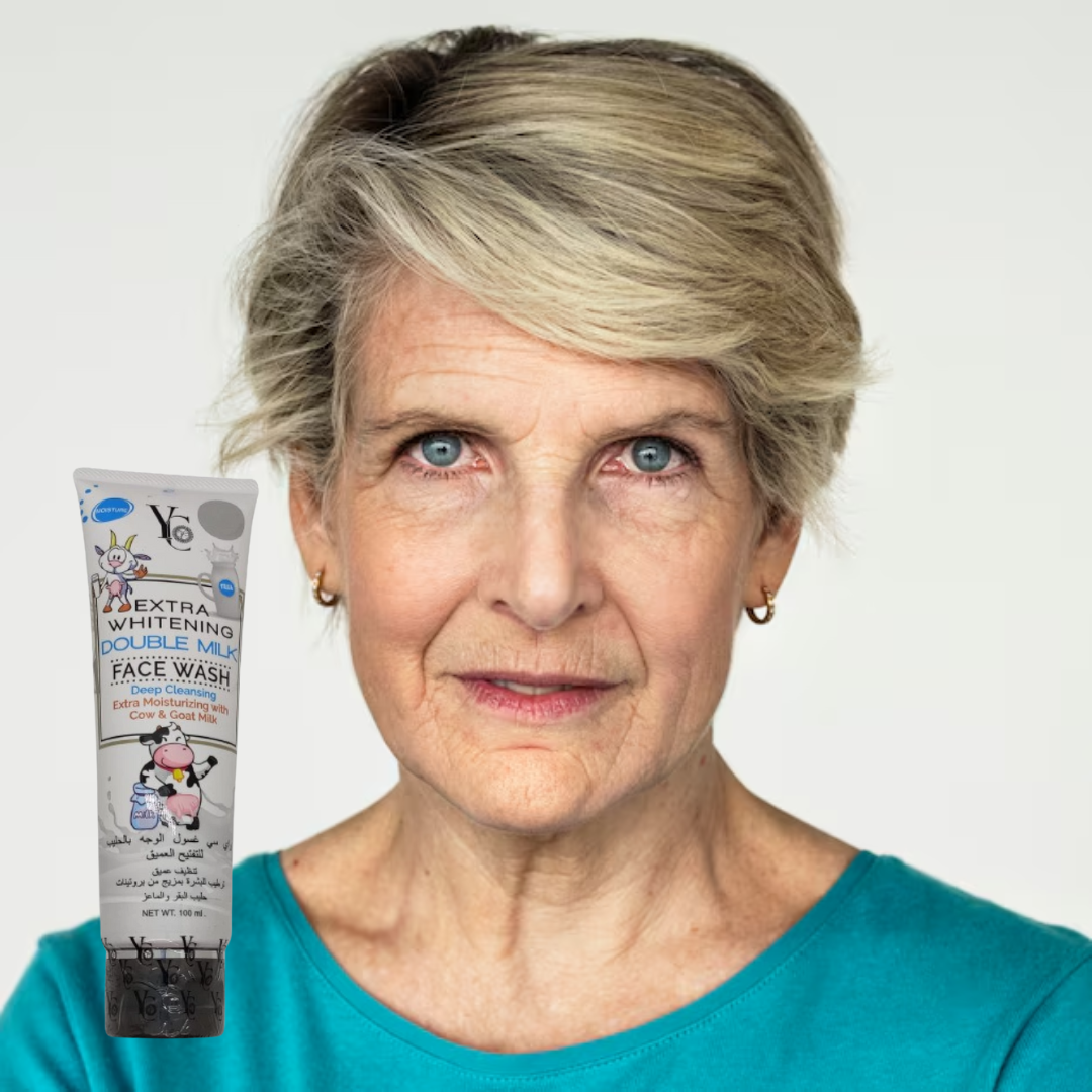 YC Extra Whitening Double Milk Face Wash