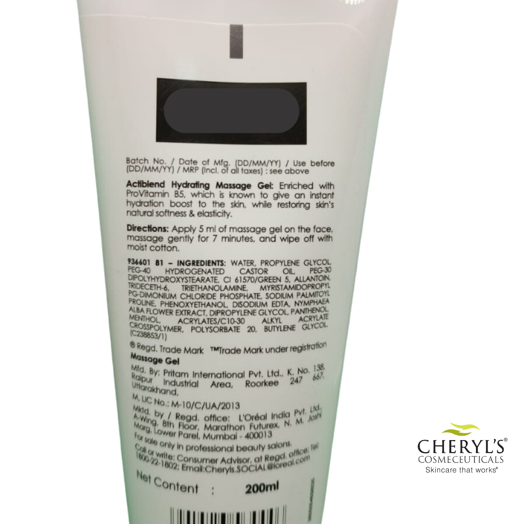 Cheryl's Actiblend Hydrating Massage Gel 05