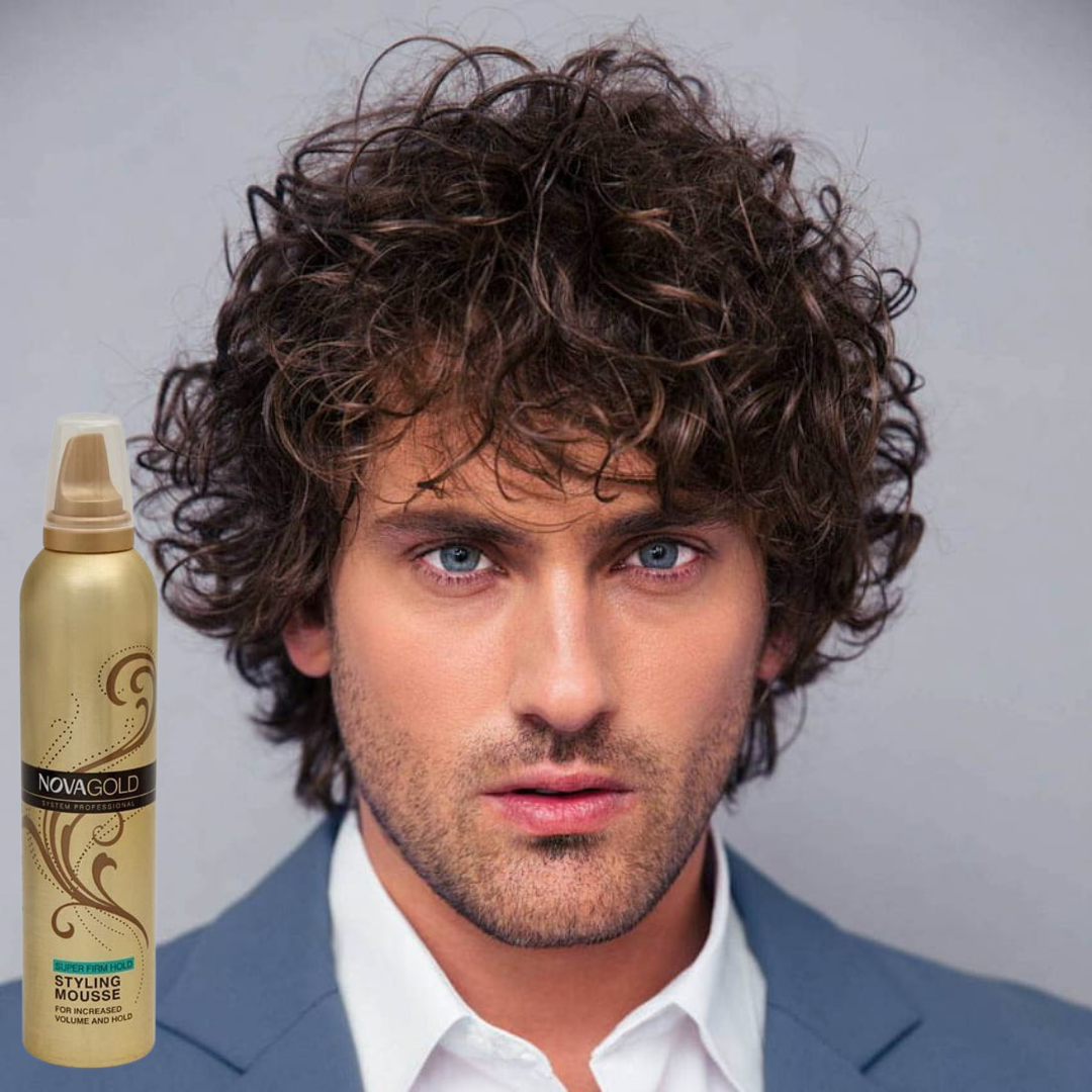 Nova Gold Styling Mousse Super Firm Hold