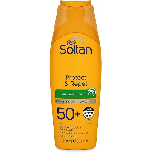 Soltan Protect & Repel Suncare Lotion SPF50+ 200ml