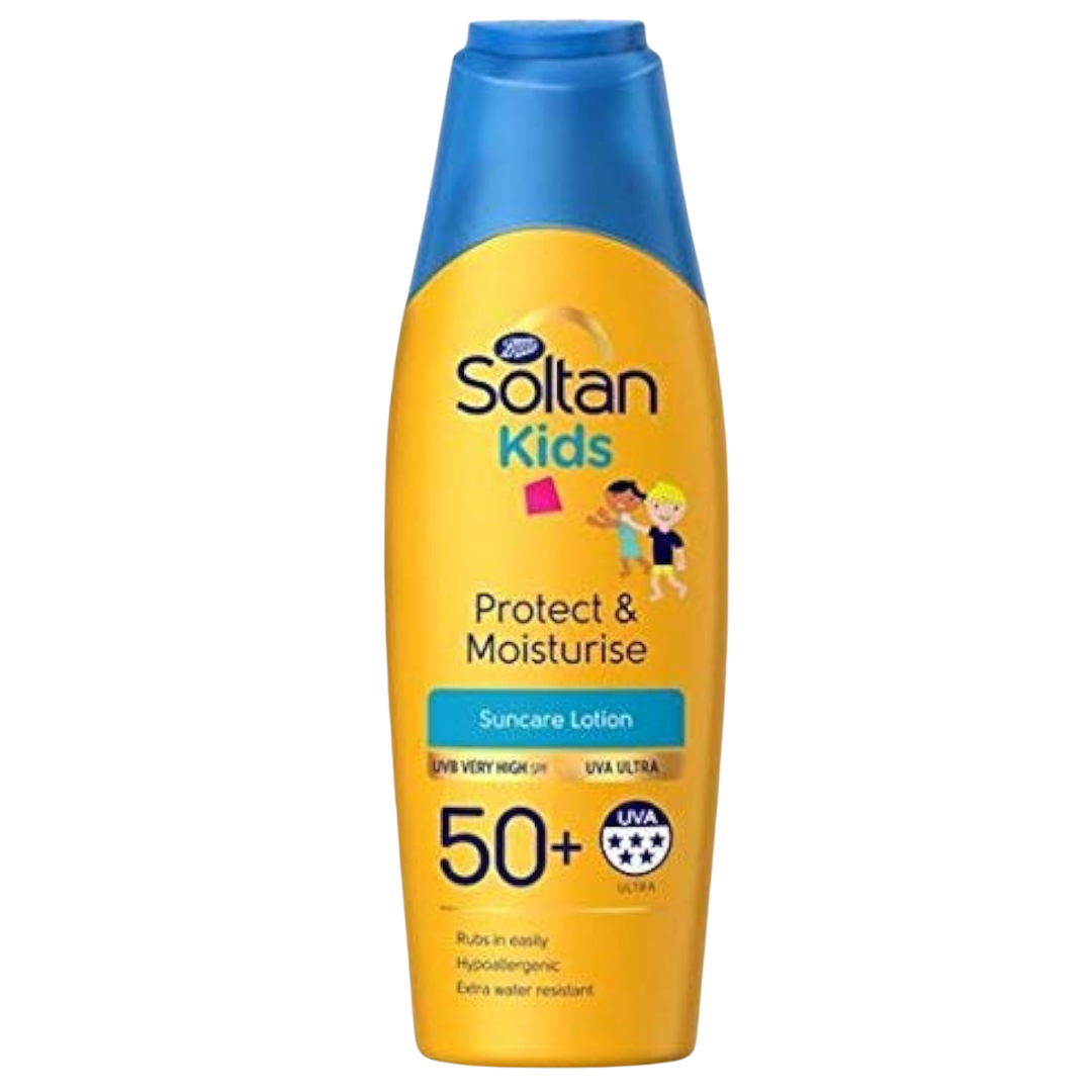 Soltan Kids Protect & Moisturise Suncare Lotion SPF50+