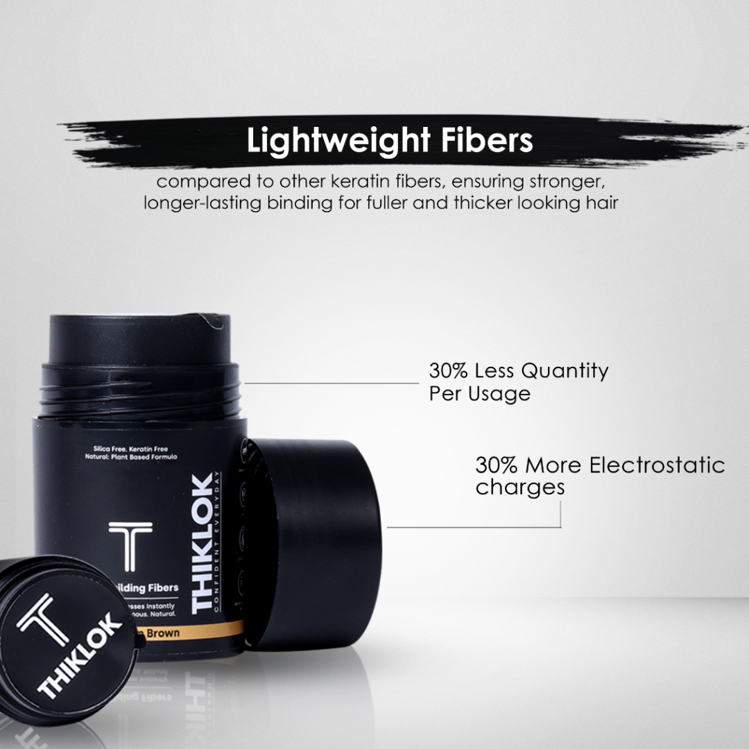 Hair Building Fibers by Thiklok
