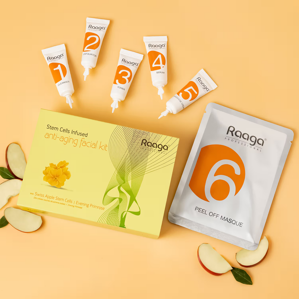 Raaga Stem Cell Infused anti-aging facial kit