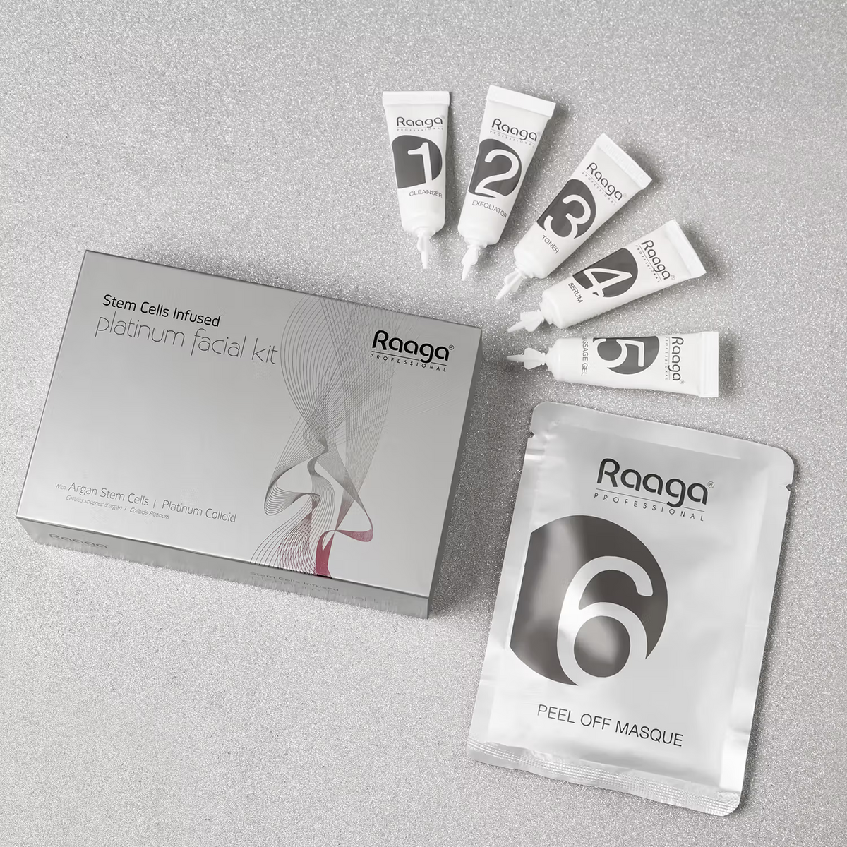 Raaga Stem Cell Infused platinum facial kit