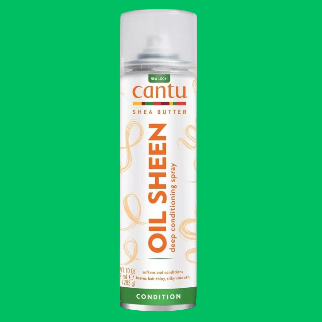 cantu oil sheen deep conditioning spray