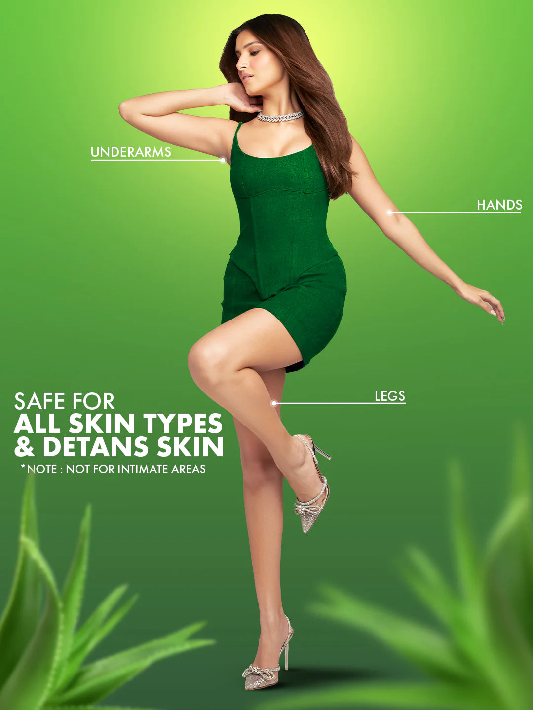 Urban Yog Hair Removal Cream Spray Aloe Vera