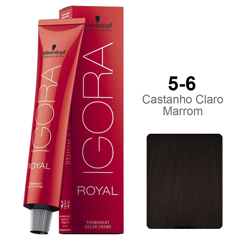Igora Permanent Hair Color 5-6