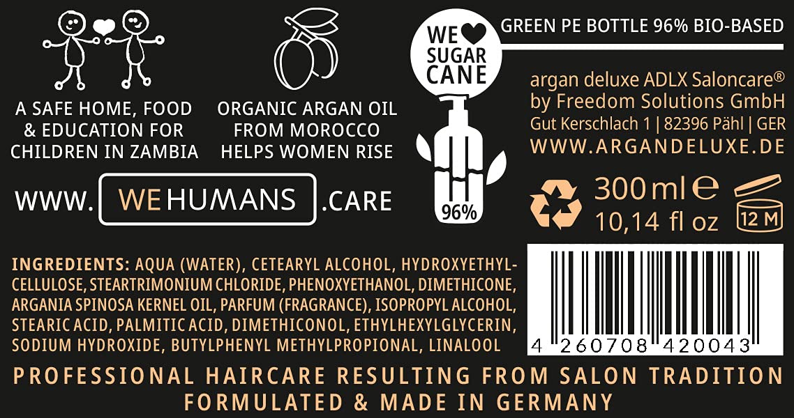 Argan Deluxe- Argan Oil Nourishing Conditioner 300 ML