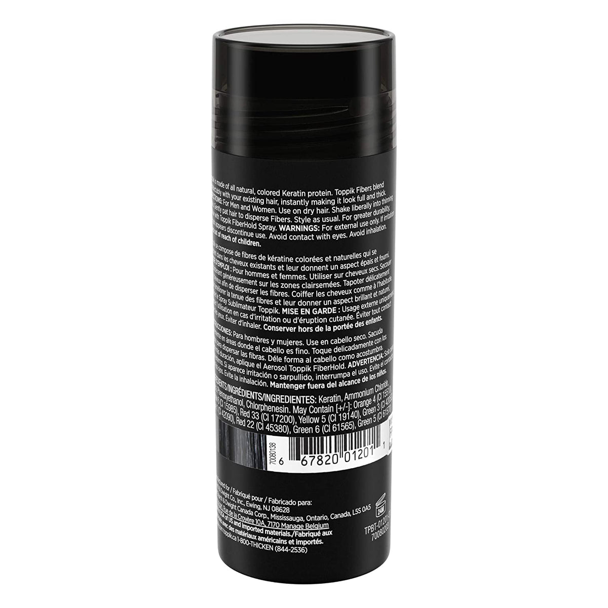 Toppik Hair Building Fibers Black 27.5 g