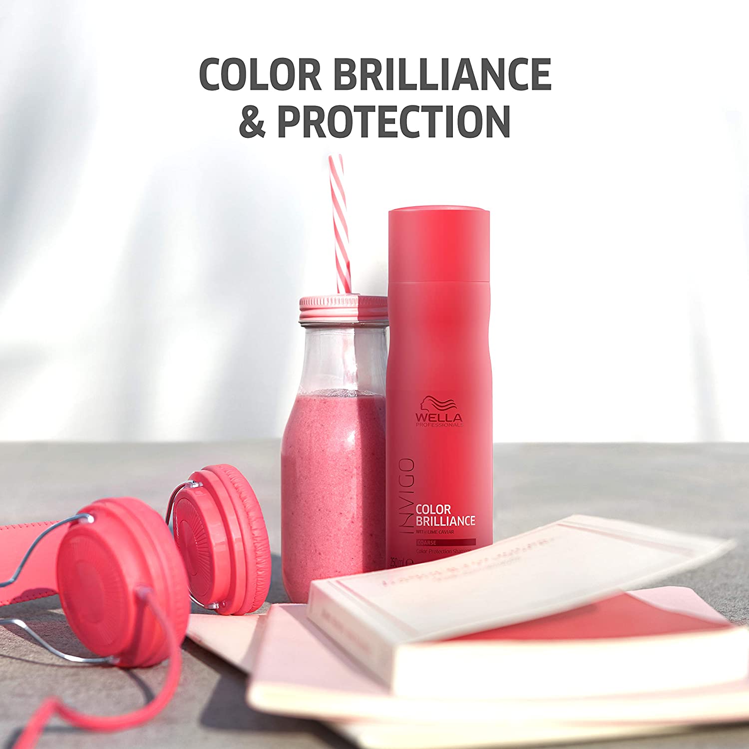 Wella Professionals Invigo Color Brilliance Shampoo for Fine/Normal Hair (Also Suitable for Colored Hair), 250 ml