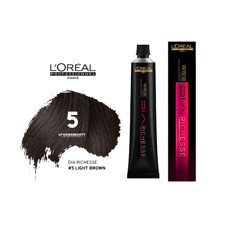 Dia No 5 Ammonia Free Hair Color By Loreal Professional