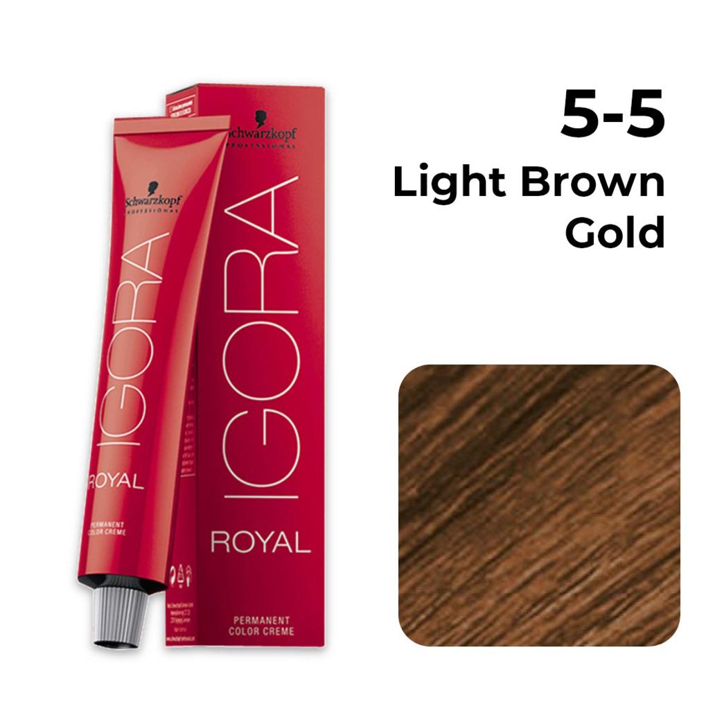 Igora Permanent Hair Color 5-5