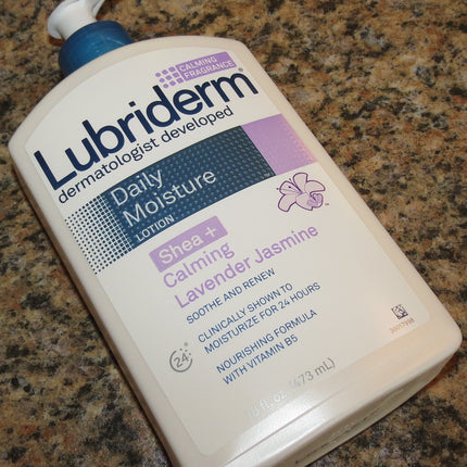 Lubriderm Shea+ Calming Lavender Jasmine Lotion