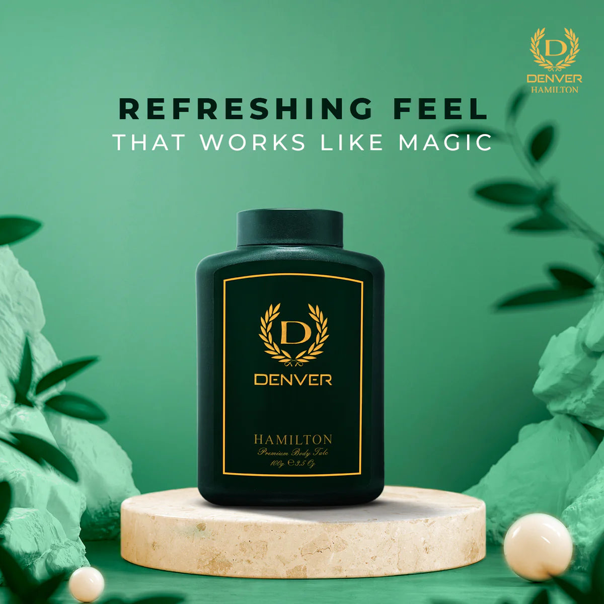 Denver Hamilton Premium Body Talc