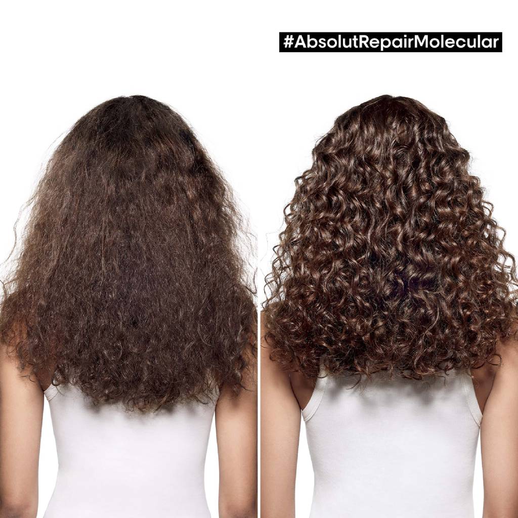 L'Oréal Professionnel Absolut Repair Molecular Repairing Leave-in Mask after use