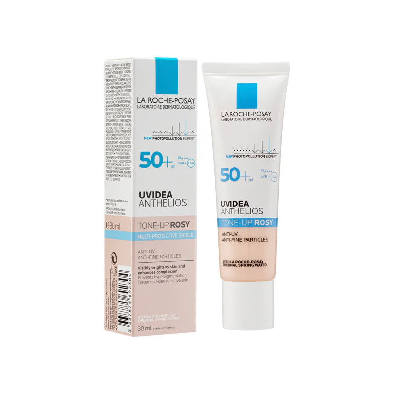 La Roche 50+ UVIDEA Anthelios Tone-Up Rosy