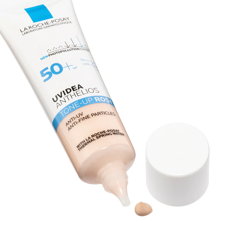La Roche 50+ UVIDEA Anthelios Tone-Up Rosy