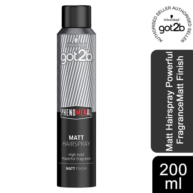 Schwarzkopf got2b Phenomenal Matt Hairspray