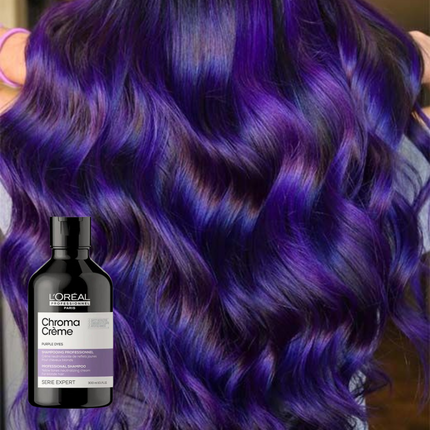 L'OREAL SERIE EXPERT CHROMA CREME SHAMPOO PURPLE DYES