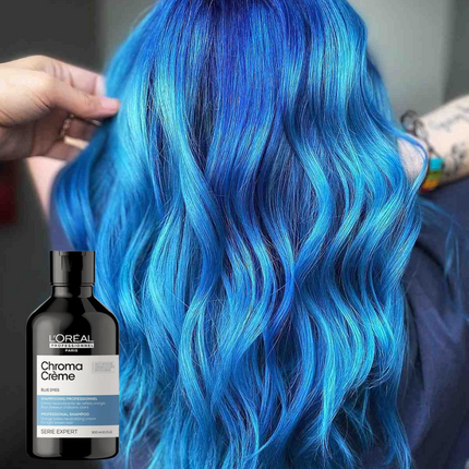 L'OREAL SERIE EXPERT CHROMA CREME SHAMPOO BLUE DYES