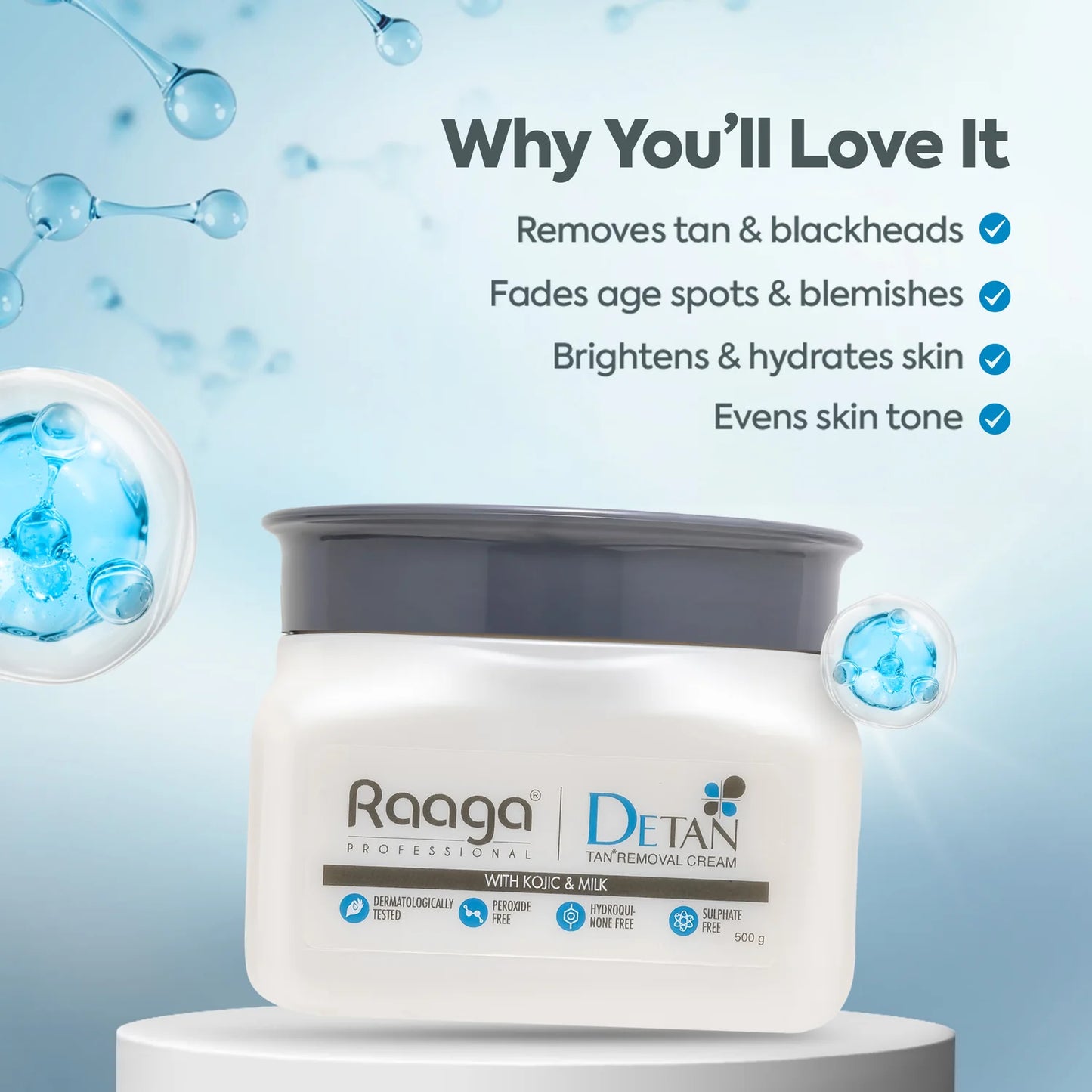 Raaga Professional Detan 500g