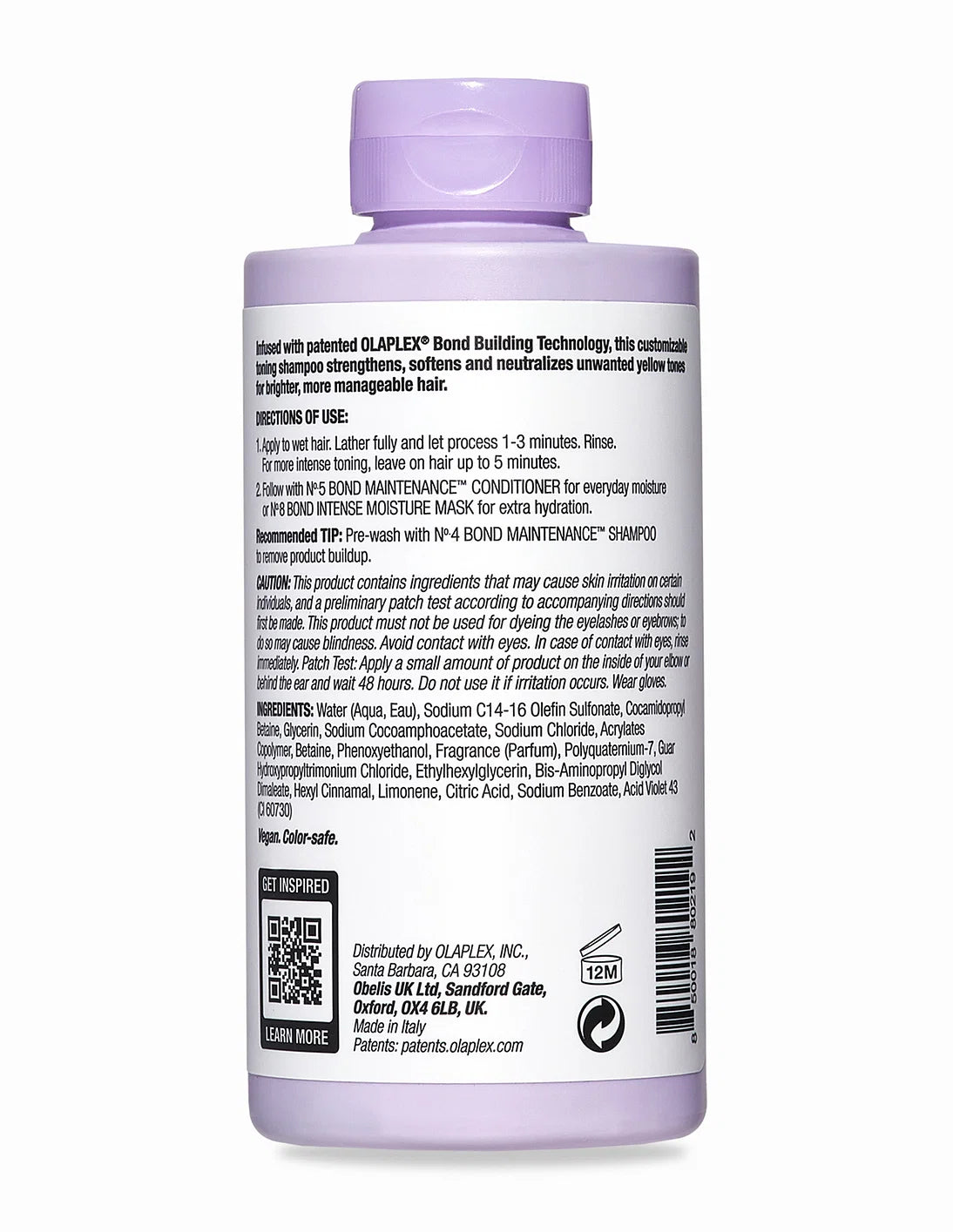 Olaplex No 4P Bond EnhancerToning Shampoo