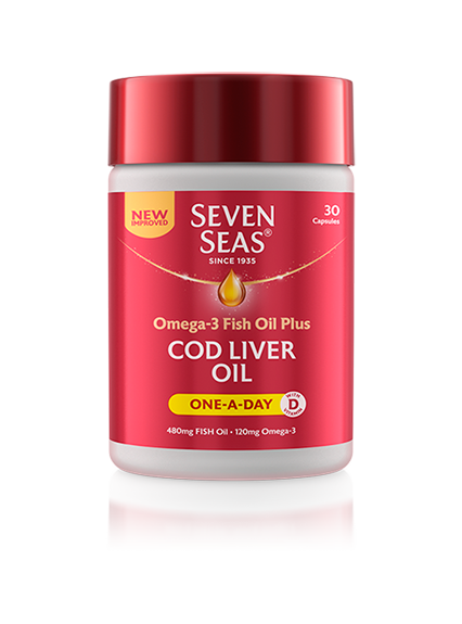 Seven Seas Cod Liver Oil One a day
