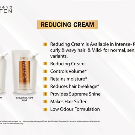 Krone Professional Shine Bond Straigening Cream with Neutrilizer