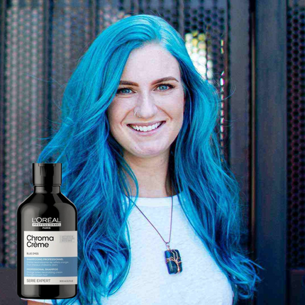 L'OREAL SERIE EXPERT CHROMA CREME SHAMPOO BLUE DYES