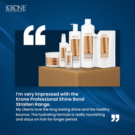 Krone Professional Shine Bond Straiten Shampoo