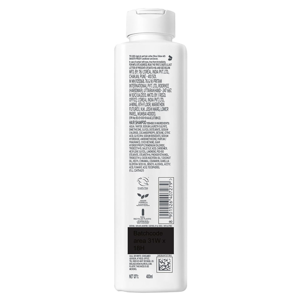 Biolage Smoothproof Shampoo 400 ml