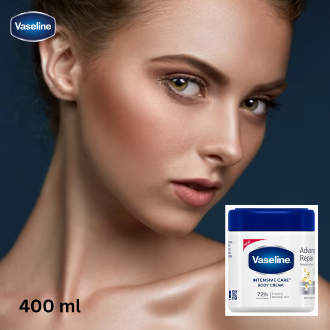 Vaseline Advanced Repair Body Cream 400ml