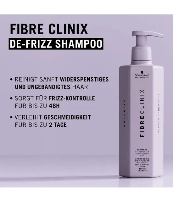 FIBER CLINIX DE-FRIZZ Hair shampoo